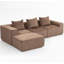 Multi Person Modular Compression Sofa That Can Be Freely Combined-701468056