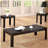 Black  Rectangle Occasional Set