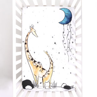100% Cotton Fitted Mini Crib Sheet
