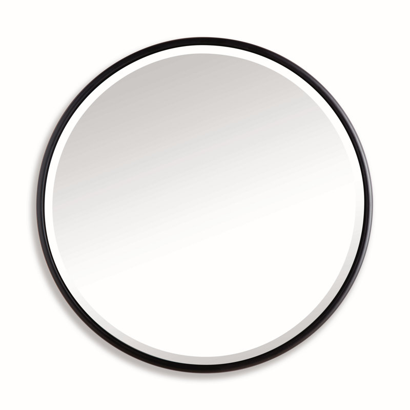 Miroir Ryland grand, Noir, 33,5 po x 33,5 po