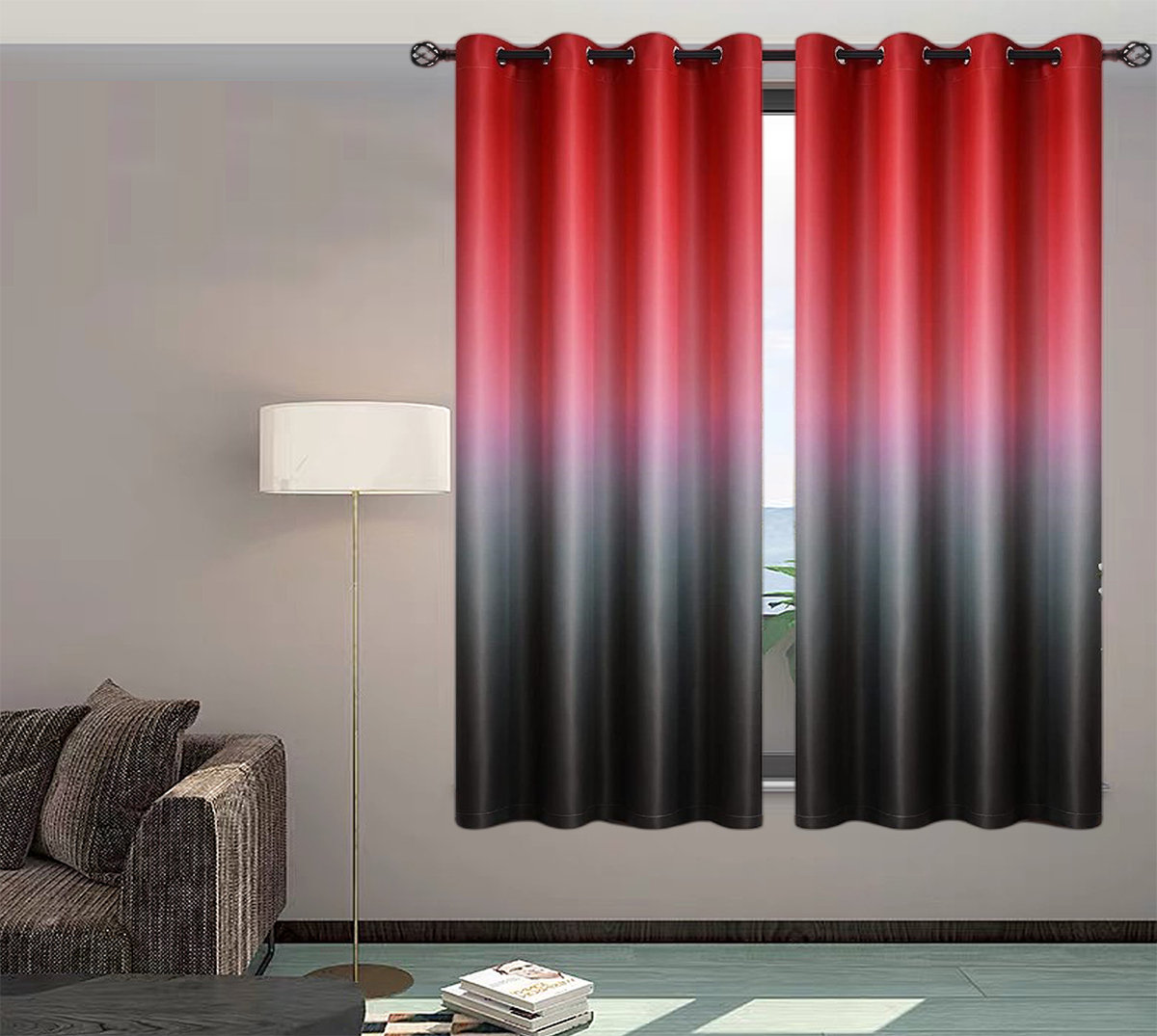 Hyatt Window Curtain & Valance Assorted Colors & Styles solid  Colors NEW
