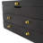 Wooden Silverware Storage Box With Handle