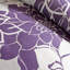 Literie pour lit simple / simple TG en gris taupe / mauve avec coussins en suède Édredon et accessoires de lit-117429529