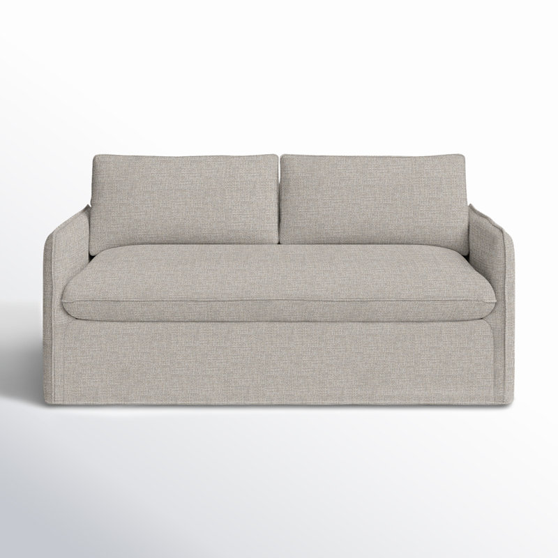 Canapé Bellatrix, Tissage natté ivoire Drusky Sustain®