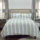 Clover Ivory/Gray Linen Duvet Cover Collection