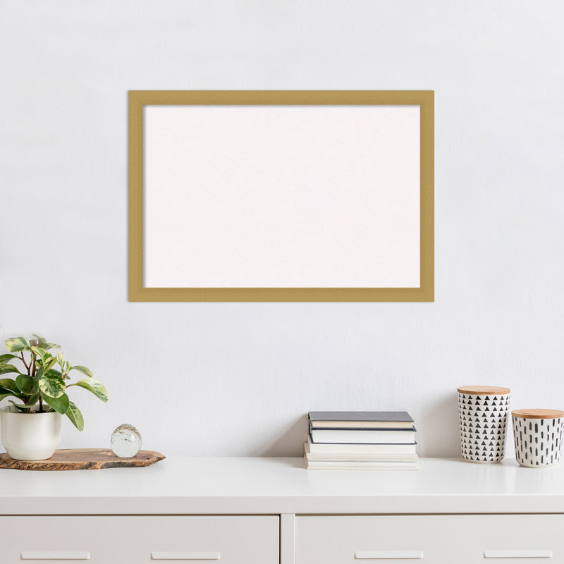 Amanti Art No Cork Wall Plastic Bulletin Board, 18" x 26"
