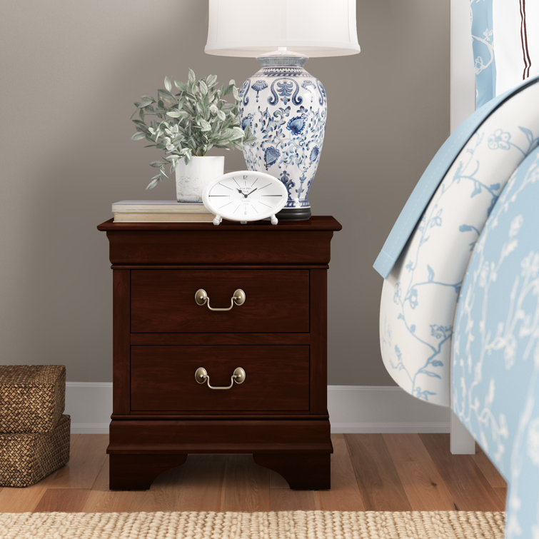 Brandenn 2 Drawer Nightstand