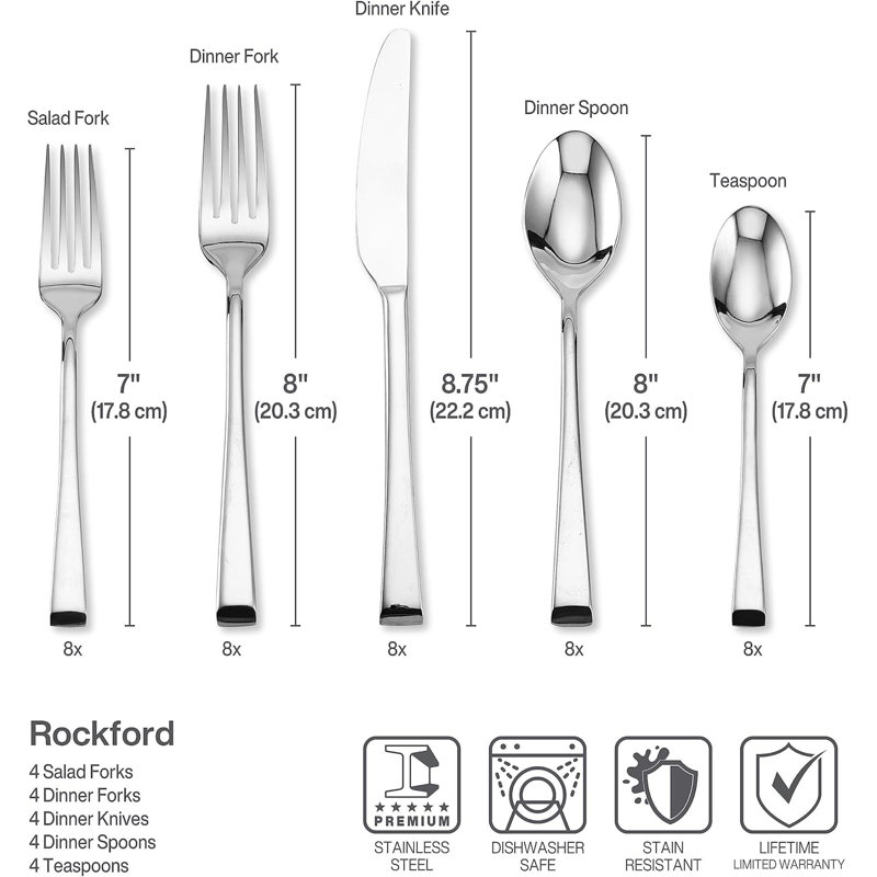 Stainless Steel Silverware