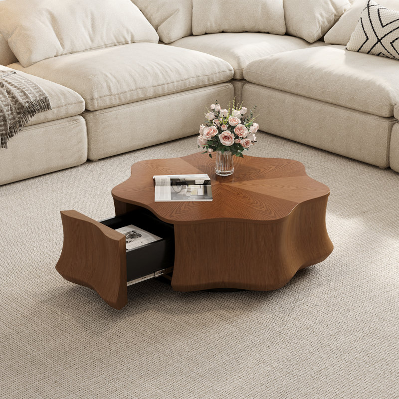 Table basse 33,5 po Mid Century Modern