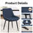 Faux Leather Upholstered Metal Dining Chair-957567222-957567181