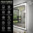 Aevar UL Certified Front & Back LED Anti-Fog Tempered Glass Bathroom/Vanity Mirror with 3-Year Warranty-1436819218