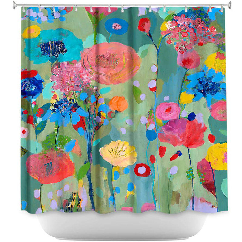 Bowmans Floral Shower Curtain