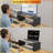 Dual Monitor Stand - Riser 2 Shelf Computer With Adjustable Length And Angle, Stands For Monitors, Desktop Organizer PC, Computer, Laptop