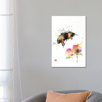 Cattail Conversation by Dean Crouser - Wrapped Canvas Painting