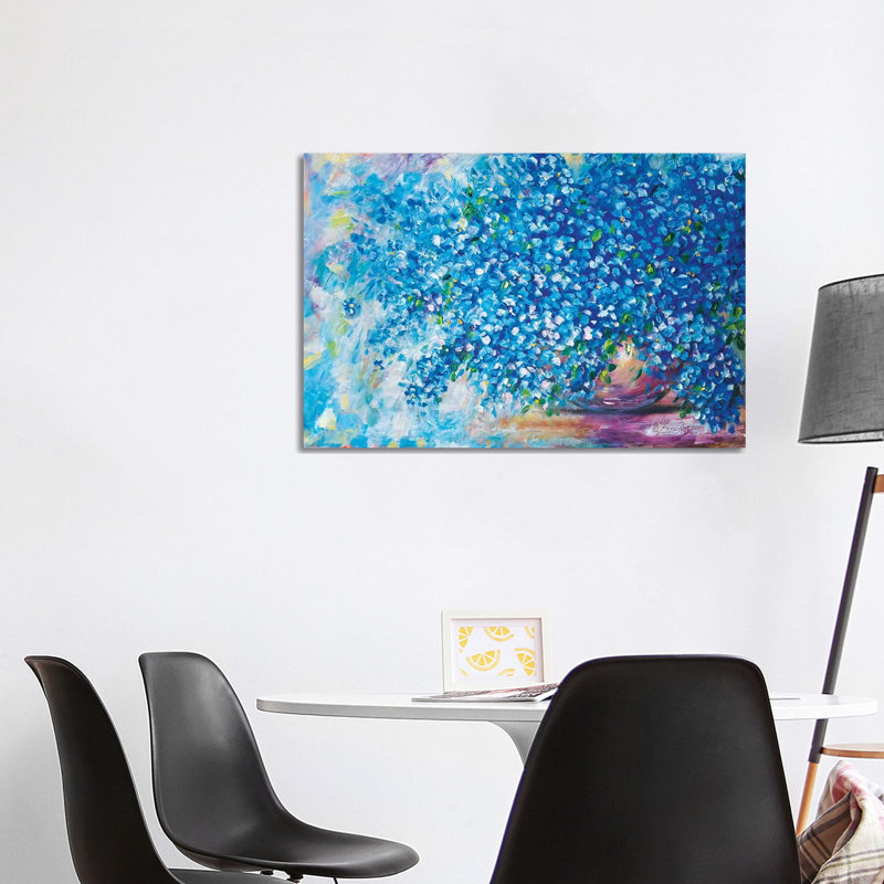 Forget-Me-Not - Wrapped Canvas Painting, 101.6 cm H x 66.04 cm W x 3.175 cm D