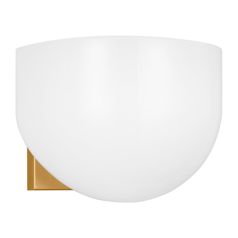 Cheverny 1 - Light Bath Sconce, Brushed Brass