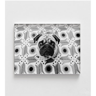 Vudao By Pablo Abreu, Pug Photography Print, Black And White Good Doggo Art, Cute Puppy Picture, Dog Owner Gift, Pug Mom Gift Idea