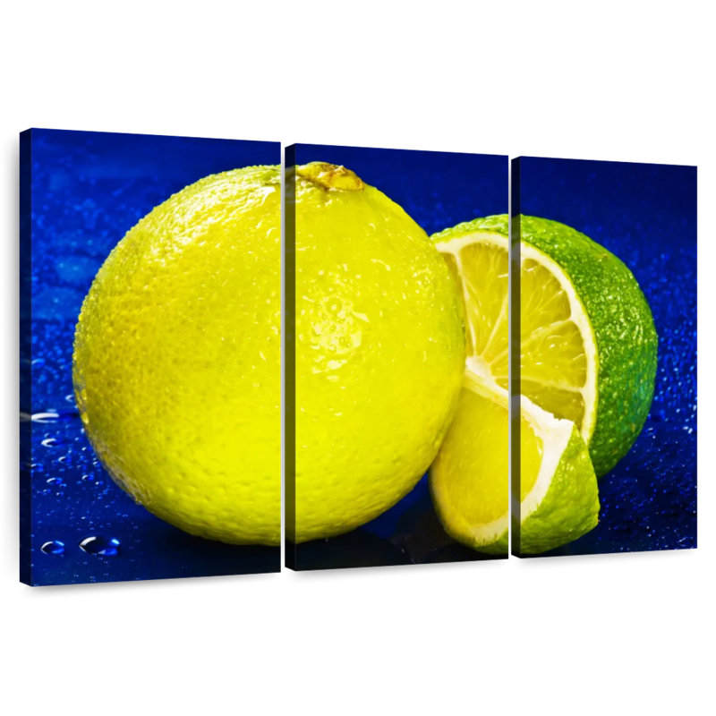 Yarlin Lemon Lime, 20" H x 33" W