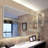  24'' x 36'' Frameless Bathroom Vanity Mirror, Rectangle Wall Mounted Mirror for Over Sink-2010427810