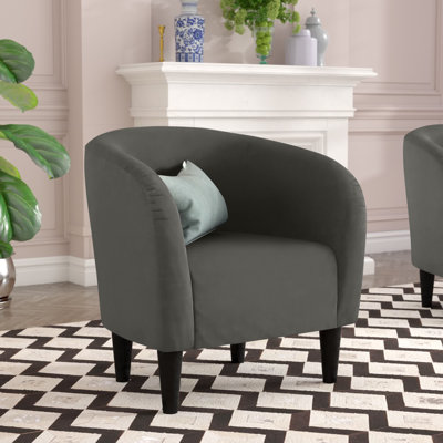 Upholstered Barrel Chair