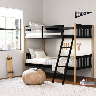 Caribou Storkcraft Solid Hardwood Twin-over-Twin Bunk Bed