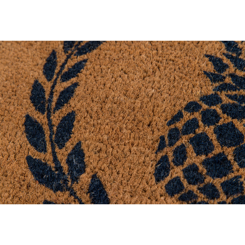 Park 30 in. x 18 in. Non-Slip Outdoor Door Mat, Navy