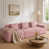 Velours côtelé rose