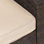 Chaise longue en rotin avec coussins 6 pièces Parkhurst-101348530