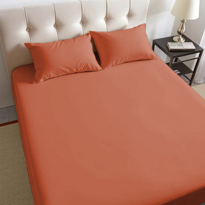 40cm Extra Deep Fitted Sheet – Soft Microfiber, Wrinkle-Free, Cooling, Elastic Corners