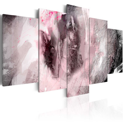 " Pink Depth " 5 - Pieces
