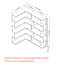 Bibliothèque d'angle compacte + bibliothèque extensible-409997455