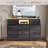 70" Bedroom Dresser With 13 Large Drawers-753079606
