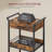 3-Tier Rolling Utility Cart with Table Top-114530654