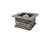 Rectangle Stone Wood Burning Smokeless Fire Pit