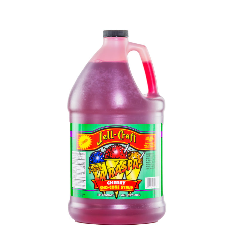 FixtureDisplays Snow Cone Sirop, Cerisier