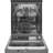 GE® ENERGY STAR® 24" Stainless Steel Interior Portable Dishwasher with Sanitize Cycle-1142908501