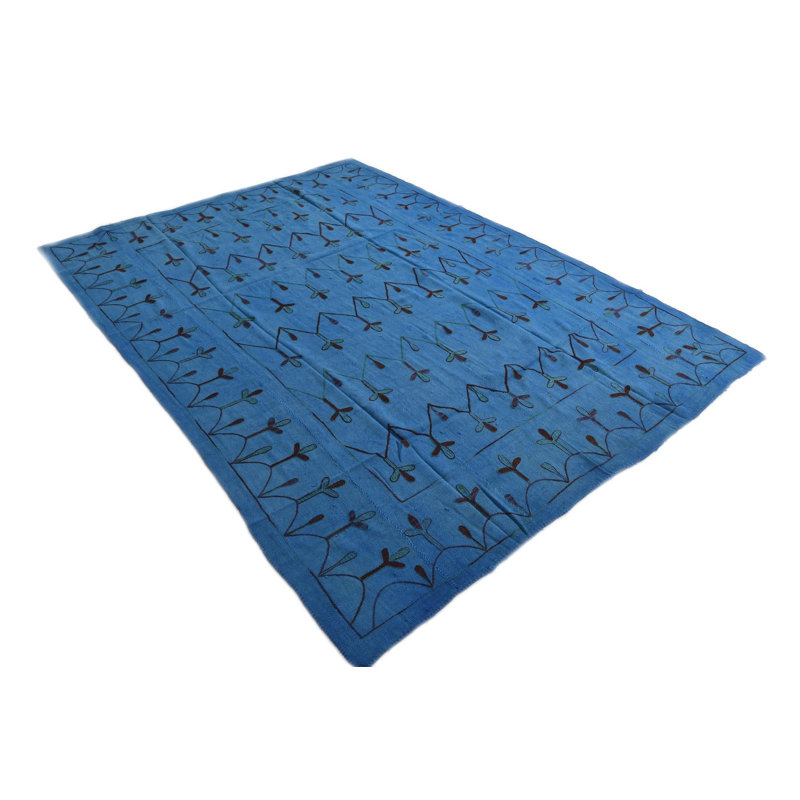 7x10 Perry Blue Rug