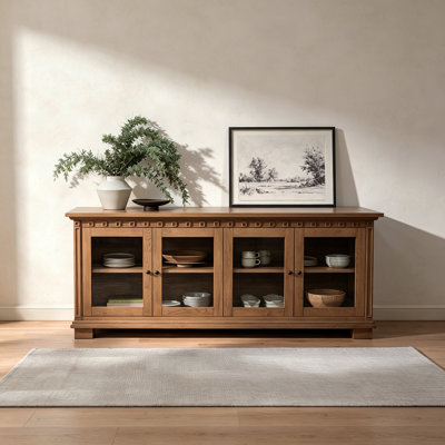 American-style retro light luxury sideboard