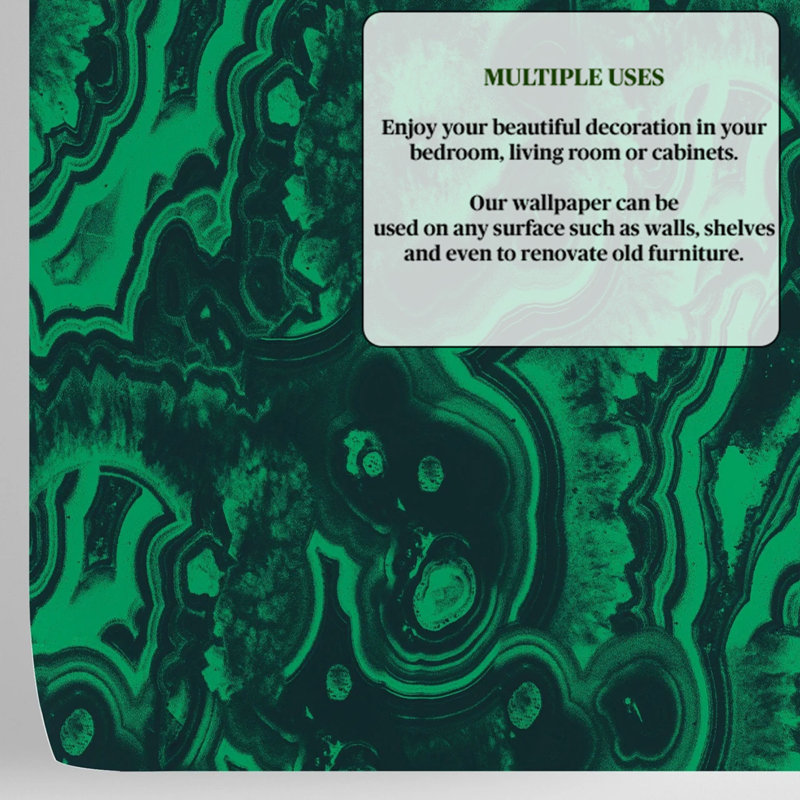 Malachite Green Wallpaper