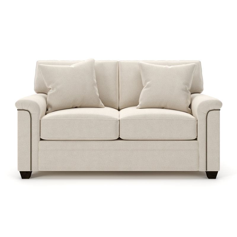 Warren 66.5" Upholstered Loveseat, Shambala Cream