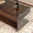 Sleek Modern Glass Coffee Table