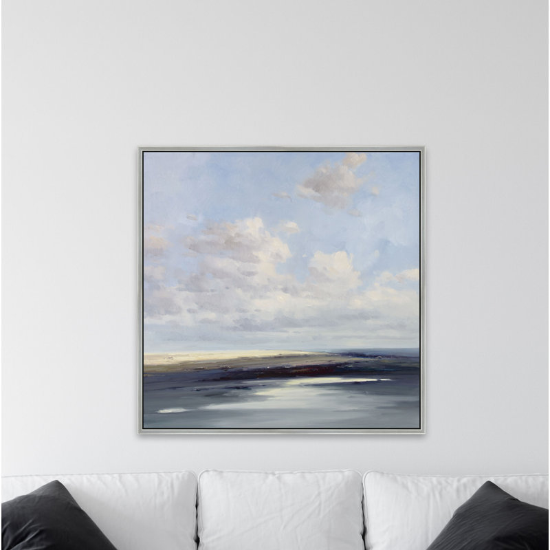 As Clouds Go By Painting, Silver
