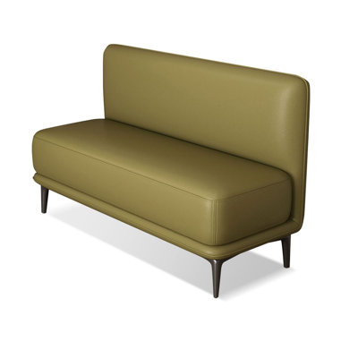 Banc rembourré vert