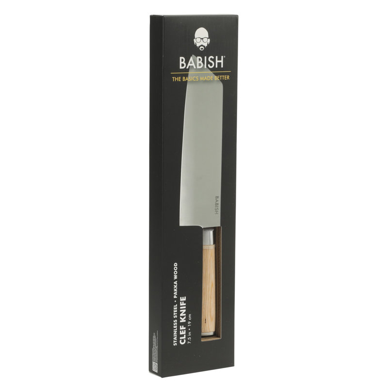 Couteau de cuisine de 7,5 pouces Babish, Marron clair
