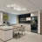 39'' 7-Blade Dimmable Reversible Ceiling Fan With LED Lights And Remote Control