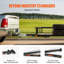 Tow Bar, 5500 lbs Towing Capacity with Chains, Powder-Coating Alloy Steel