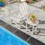 Table d'appoint en plastique Ambudkar Rosecliff-1261795919