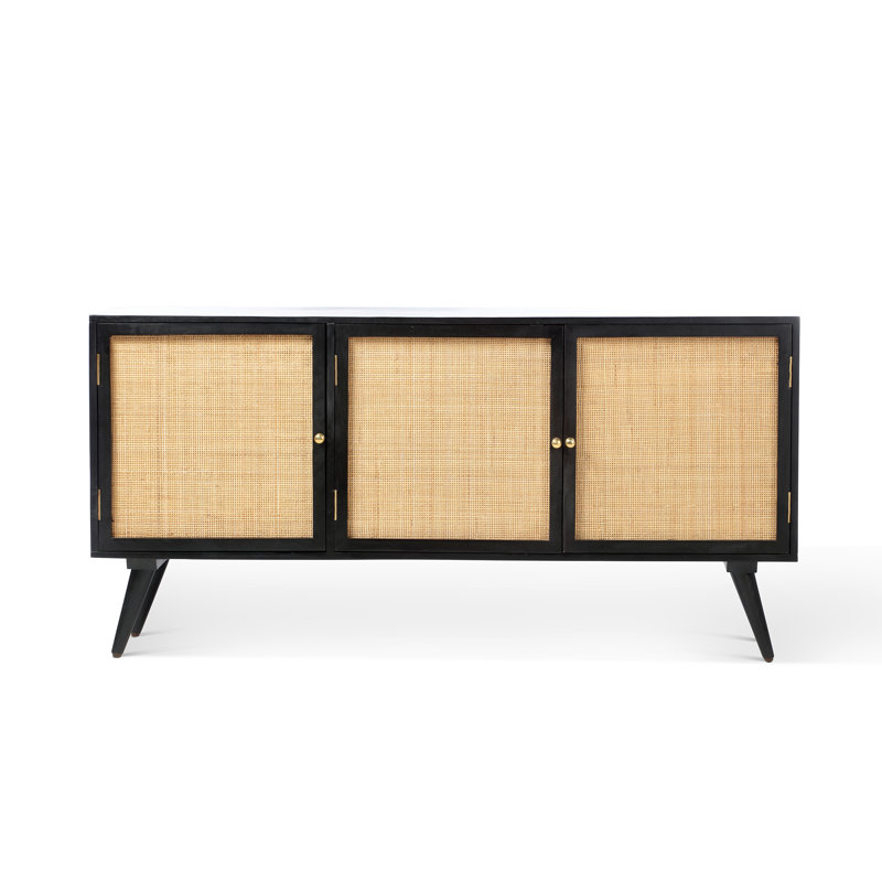 Watheroo 145Cm Wide Sideboard, Black