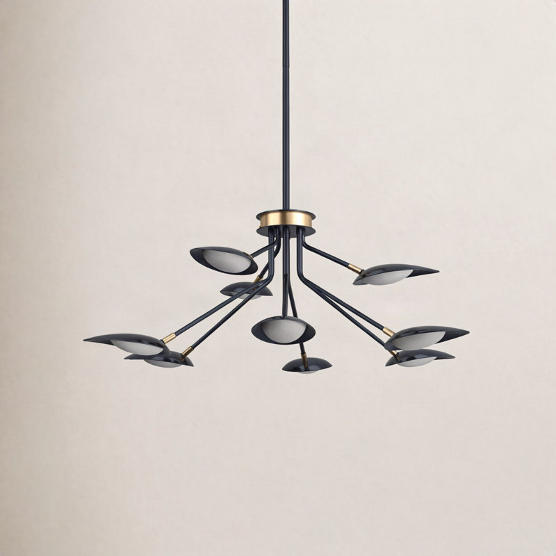 Lustre sphérique Spoutnik à 9 lumières Cillian