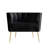 Keighley Upholstered Armchair with Ottoman-1404210532